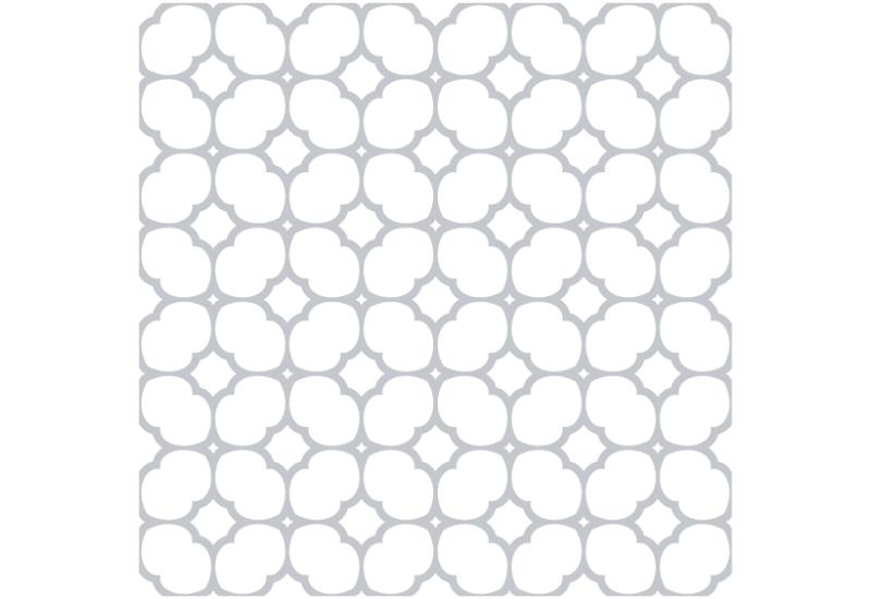 D-C-FIX CLASSIC GULVFLISER - BLOOMY GRID