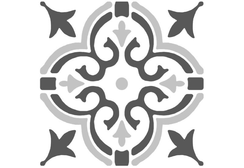 D-C-FIX CLASSIC GULVFLISER - MOTIF GREY