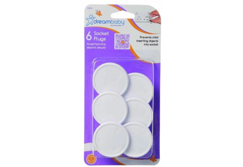 DREAMBABY STIKPROPPPER 6 STYKS - HVID