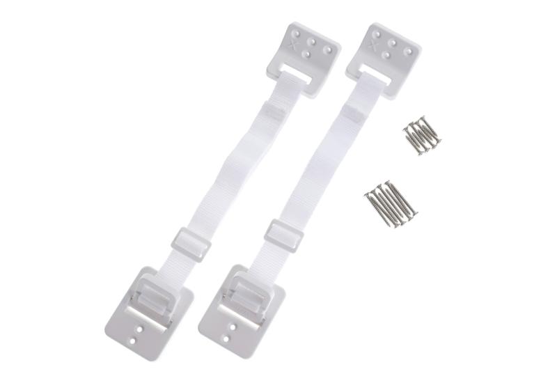 DREAMBABY 2 STK HÆNGSLEDE MØBELANKER - HVID