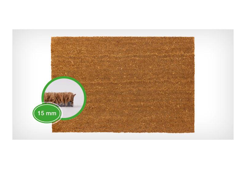 *LAKO COCOVEL DØRMÅTTE - 60 x 40 CM - NATUR