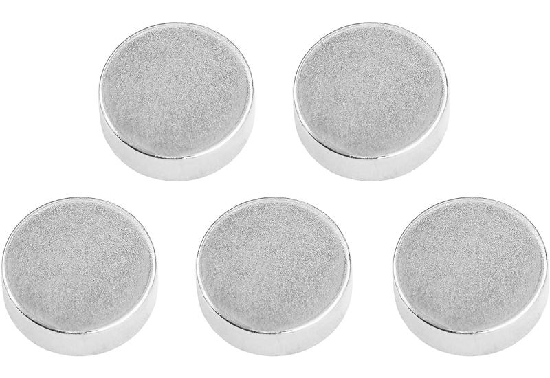 CONNEX NEODYMIUM SKIVE MAGNETER 5 STK - KROM