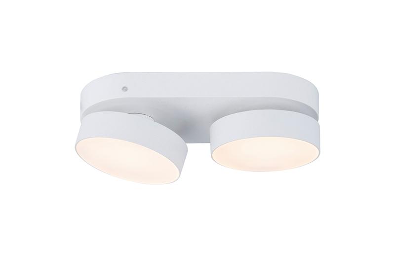 LUTEC STANOS WHITE 2 SPOTS