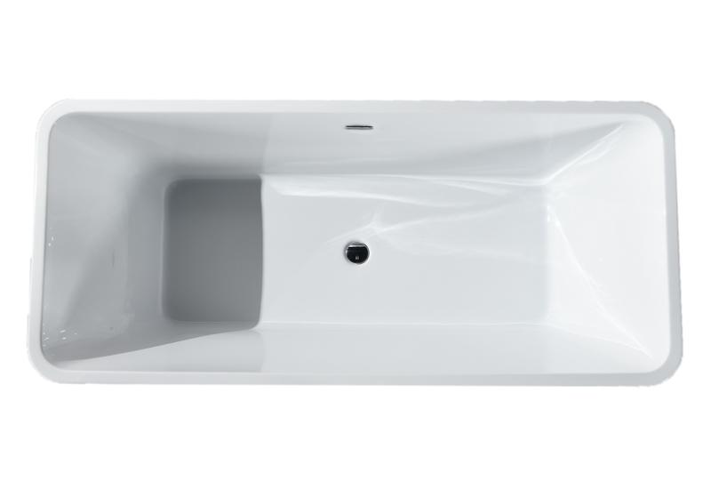 NORTIQ K59 FRITSTÅENDE BADEKAR - HVID