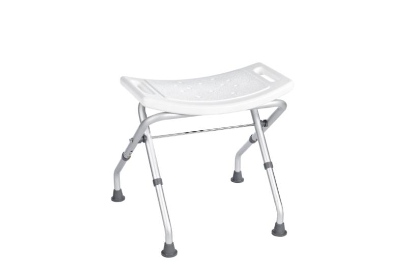 RIDDER ASSISTENT SAMMENFOLDELIG BADTABURET - HVID