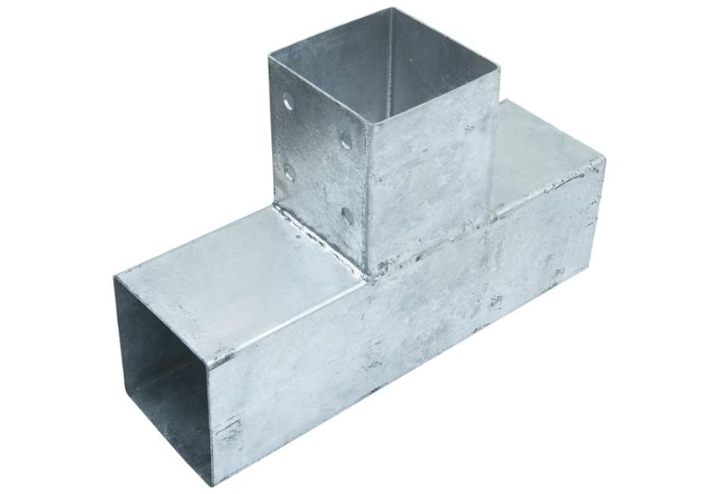 CONNEX STOLPEHJØRNER ENKEL - 305 X 185 MM - GALVANISERET STÅL